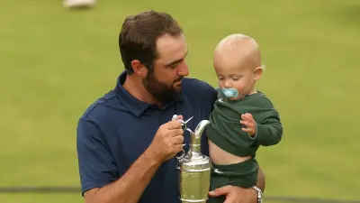 Scottie Scheffler's son, Bennett, steals spotlight with adorable celebration after Open Championship win