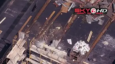 Worker hurt in scaffolding collapse in Boston’s South End