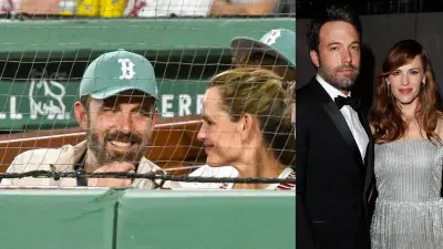 Ben Affleck flashes smile at Jennifer Garner during rare appearance at sporting event