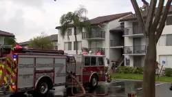 Fire erupts in laundry room following lightning strike in Pembroke Pines; no injuries