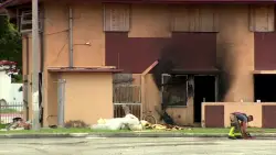 1 hospitalized after fire ignites at vacant apartment building in NW Miami-Dade